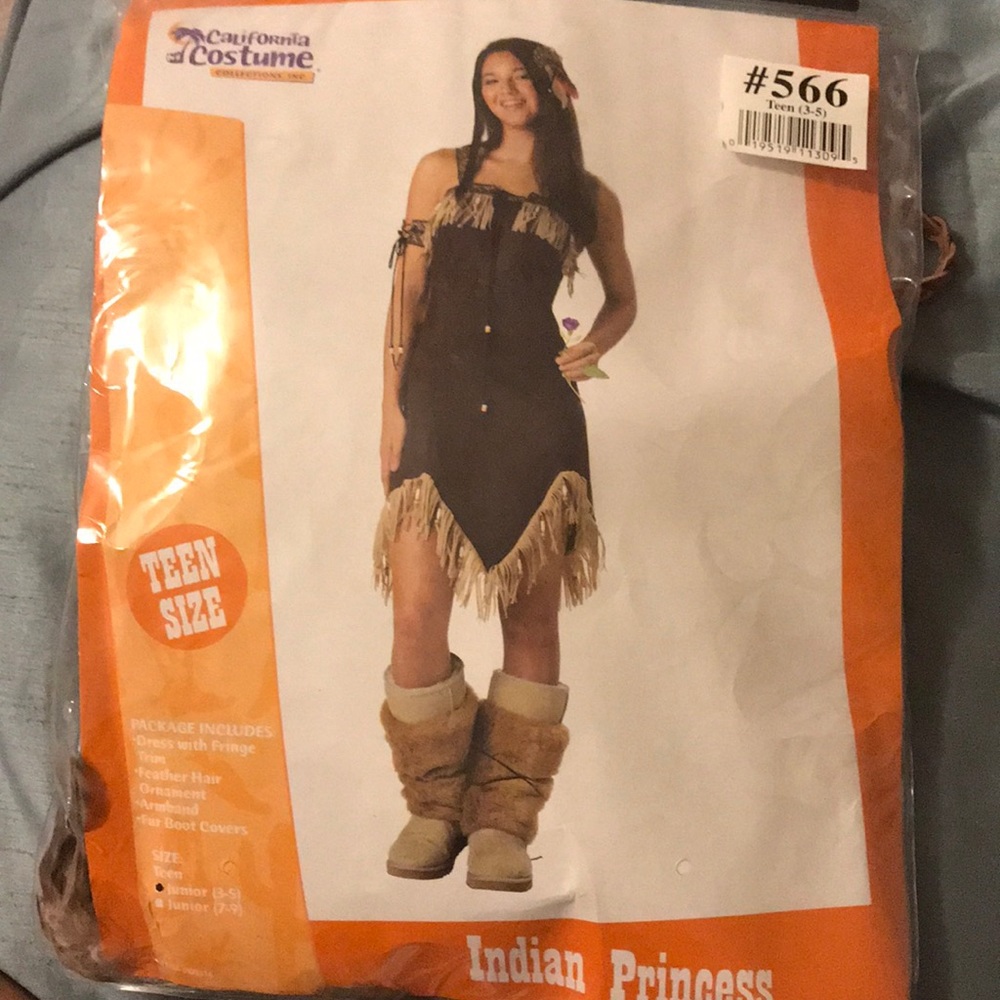 “Indian Princess” costume